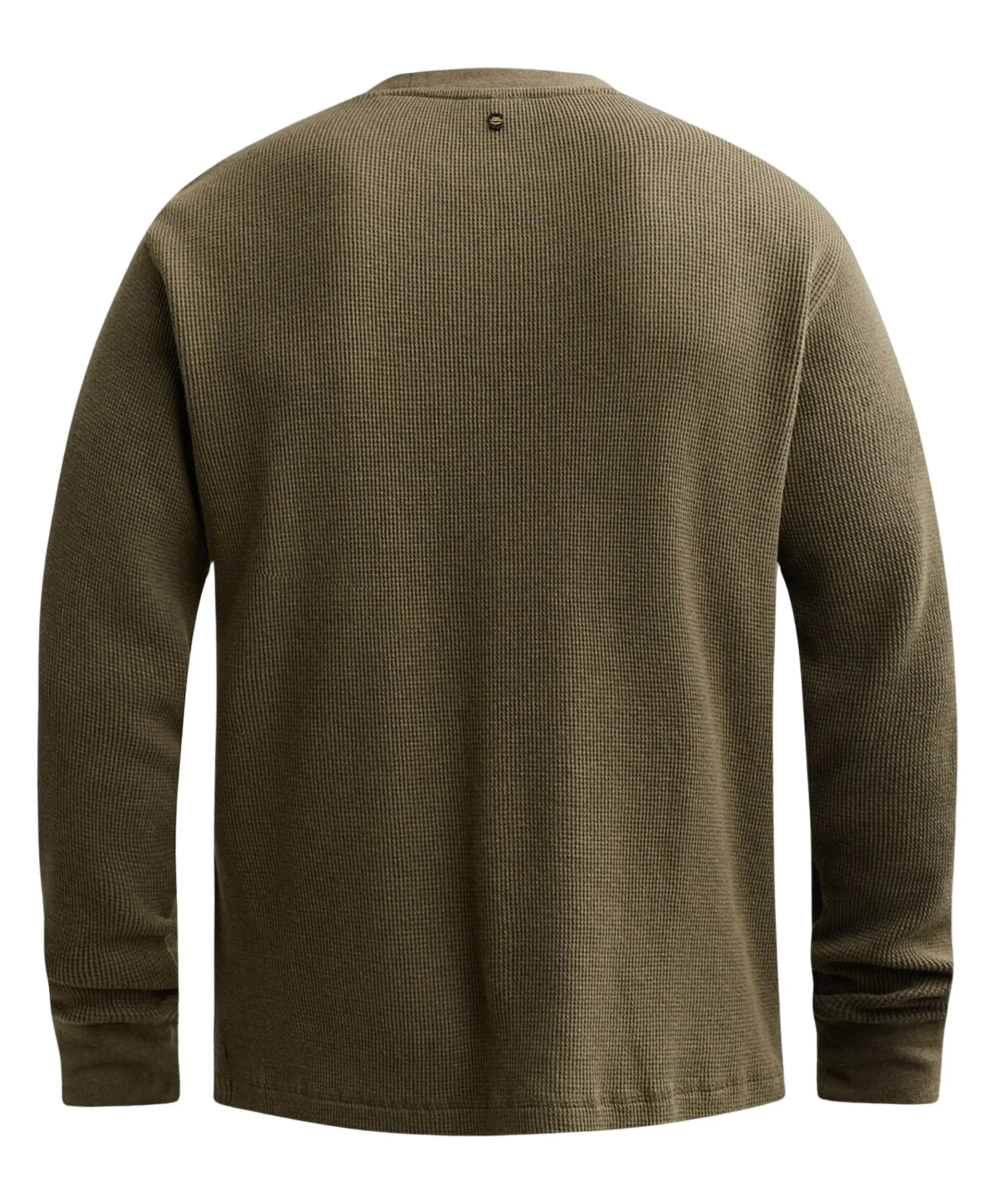 Heren longsleeve groen