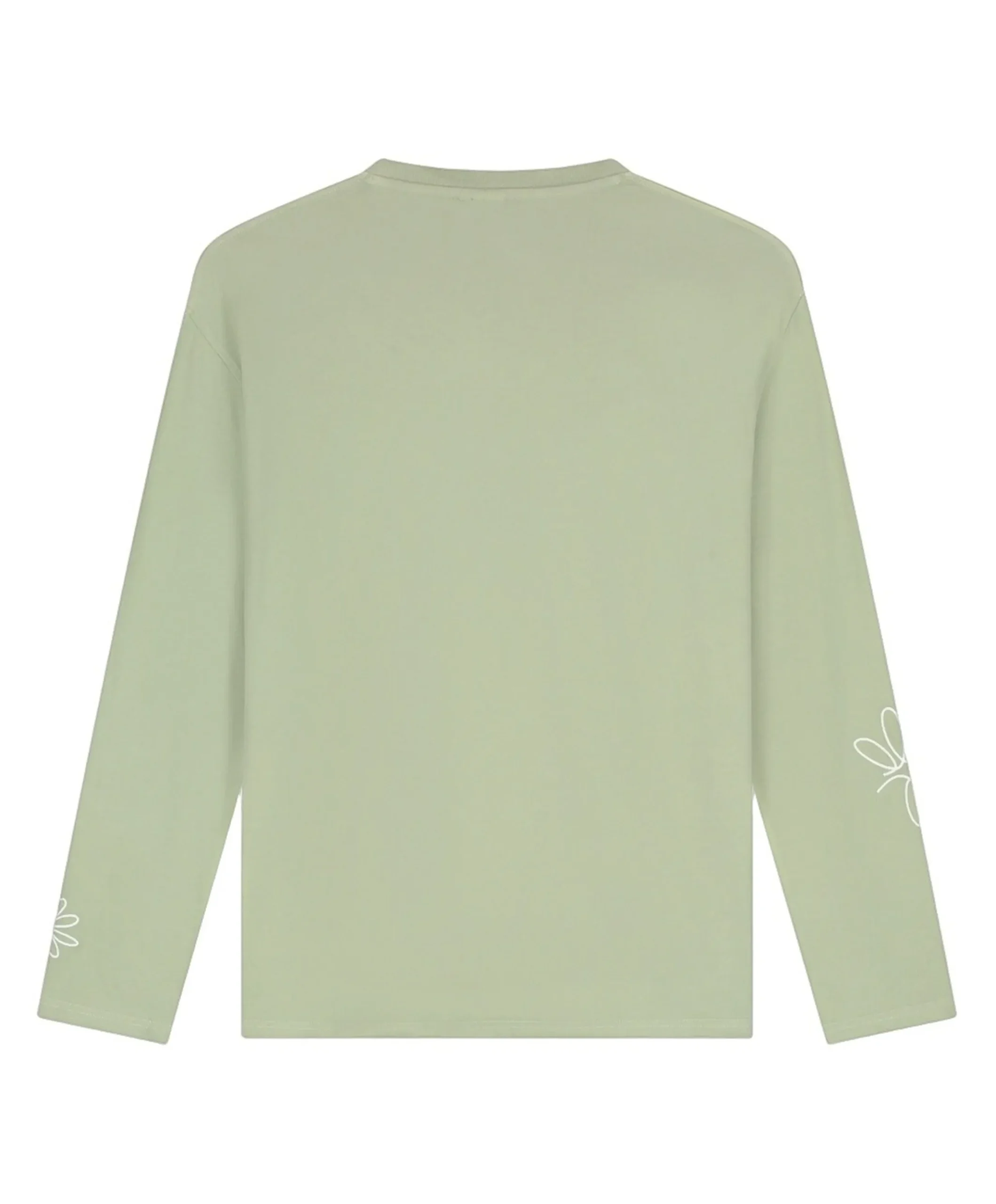Heren longsleeve groen
