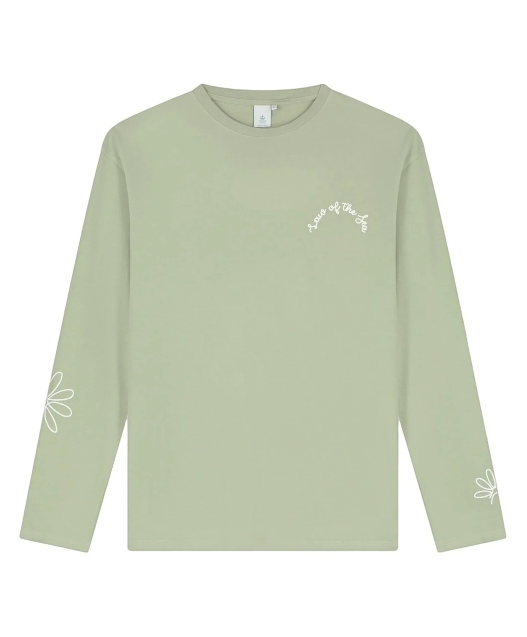 Heren longsleeve groen