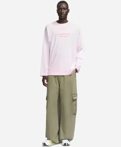Heren longsleeve roze