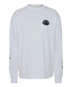 Heren longsleeve wit