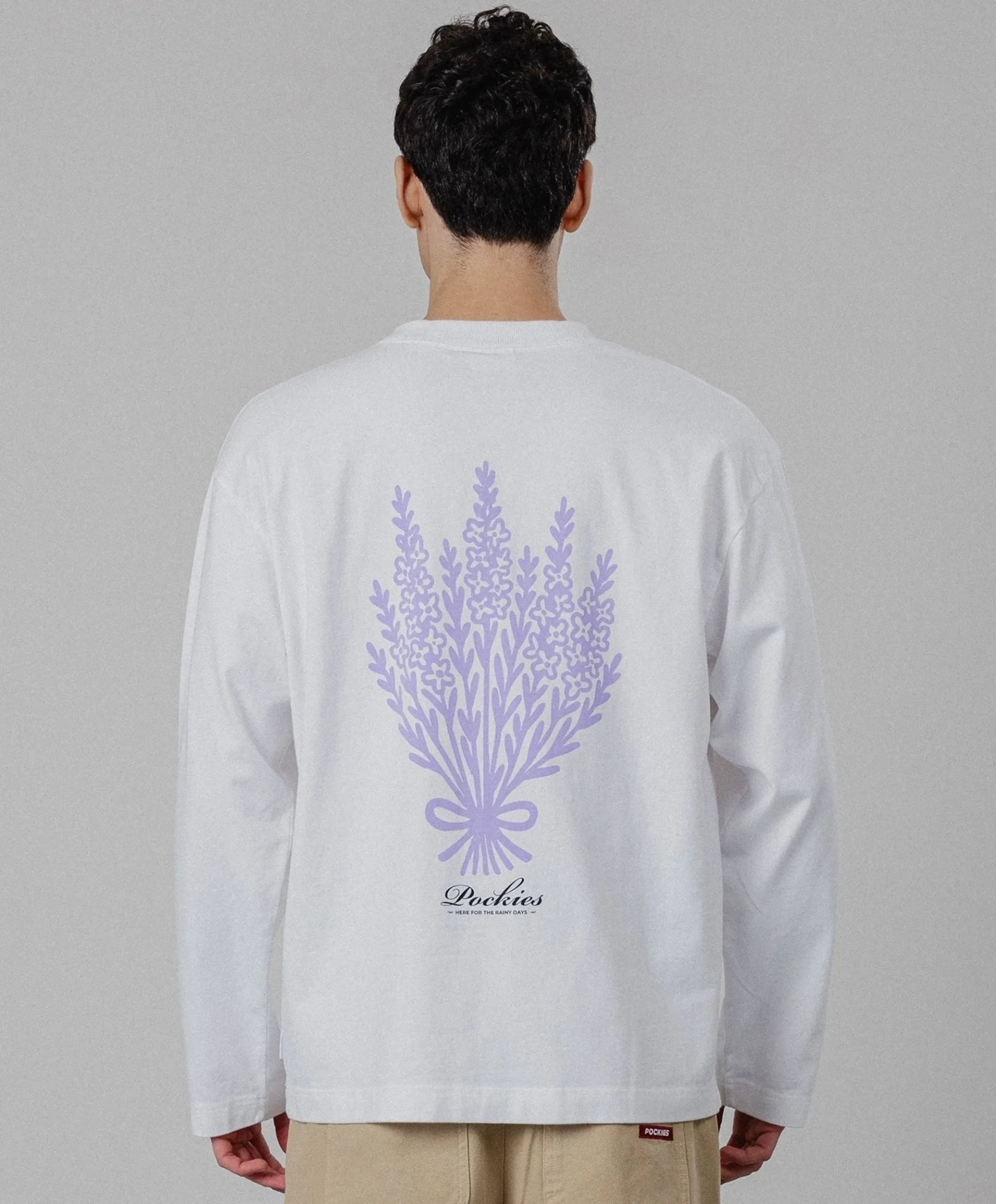Heren longsleeve wit