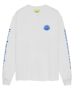 Heren longsleeve wit