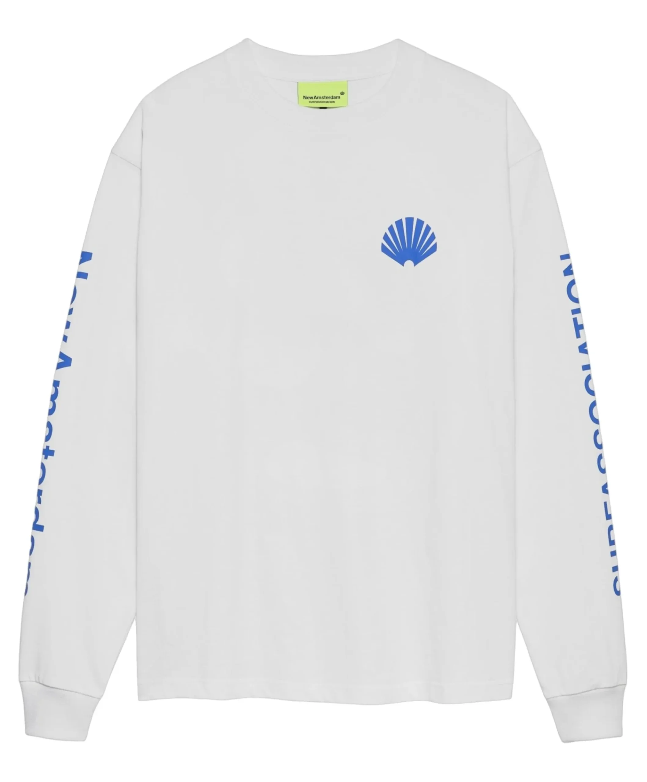 Heren longsleeve wit