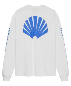 Heren longsleeve wit