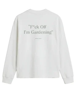 Heren longsleeve wit