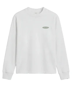 Heren longsleeve wit