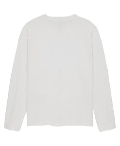 Heren longsleeve wit