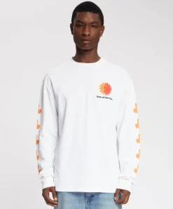 Heren longsleeve wit