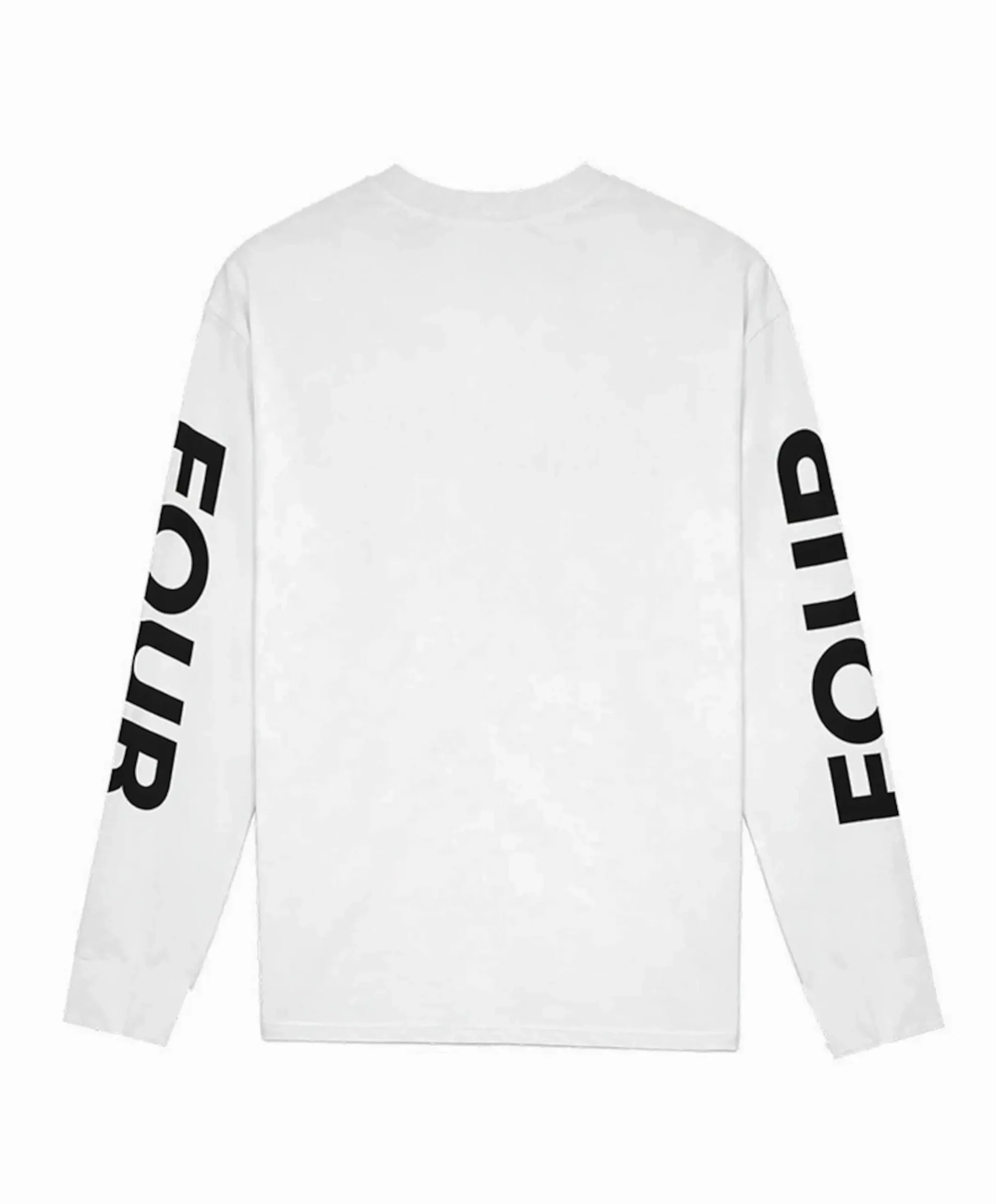 Heren longsleeve wit