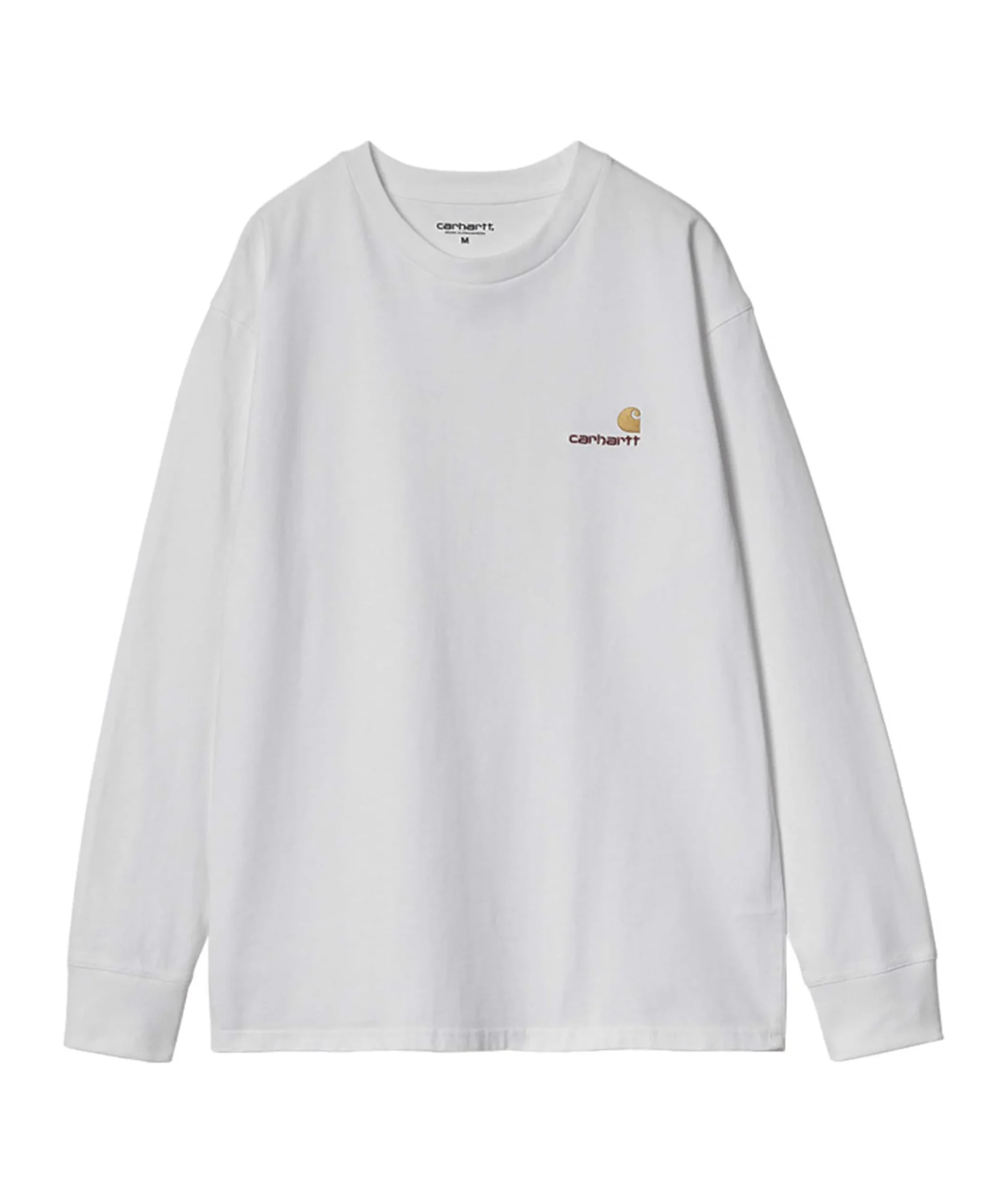 Heren longsleeve wit