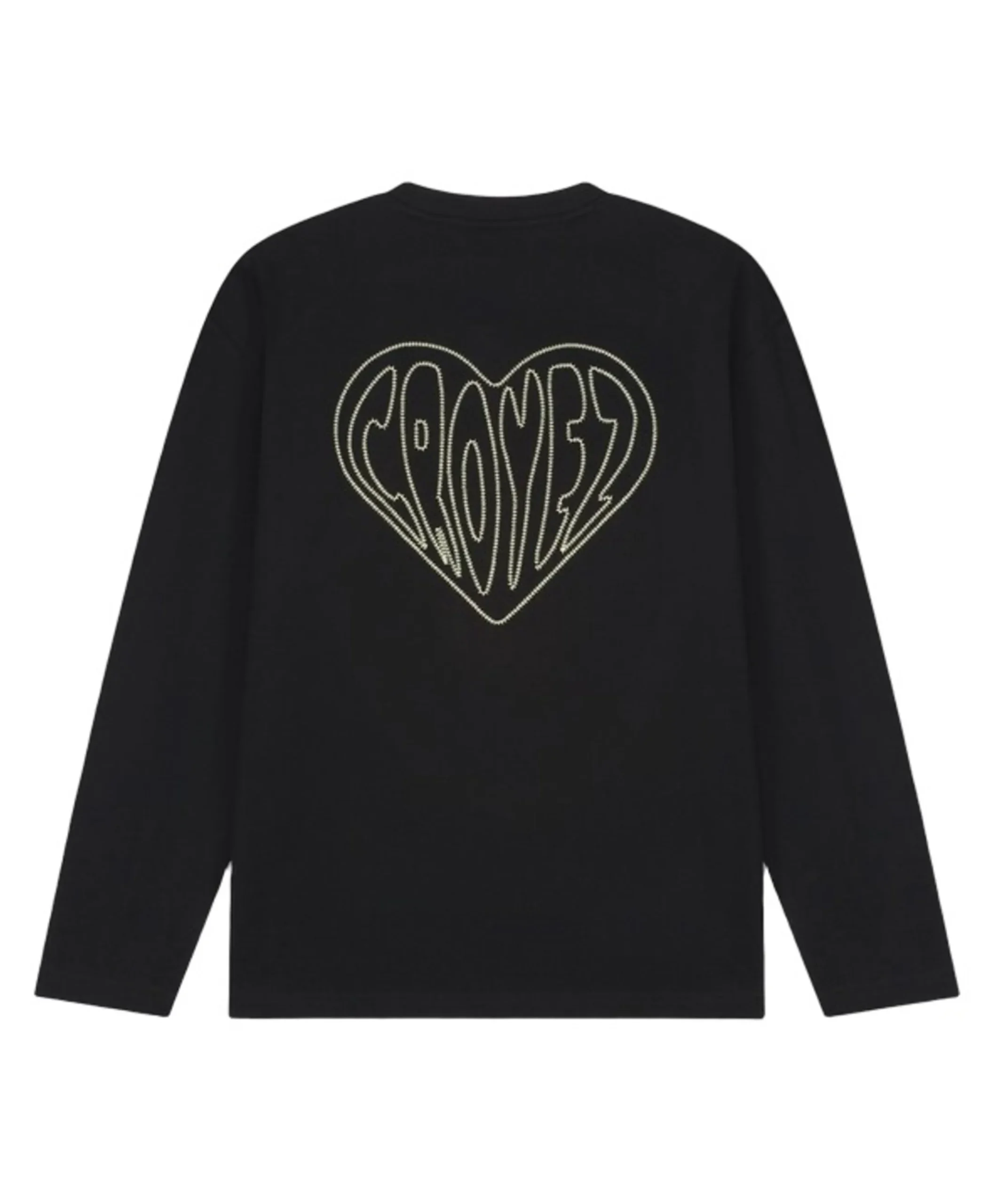 Heren longsleeve zwart