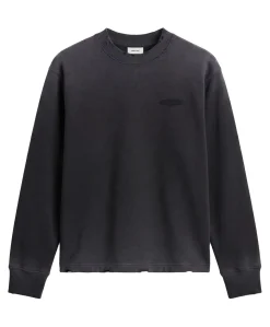 Heren longsleeve zwart