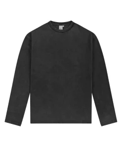 Heren longsleeve zwart