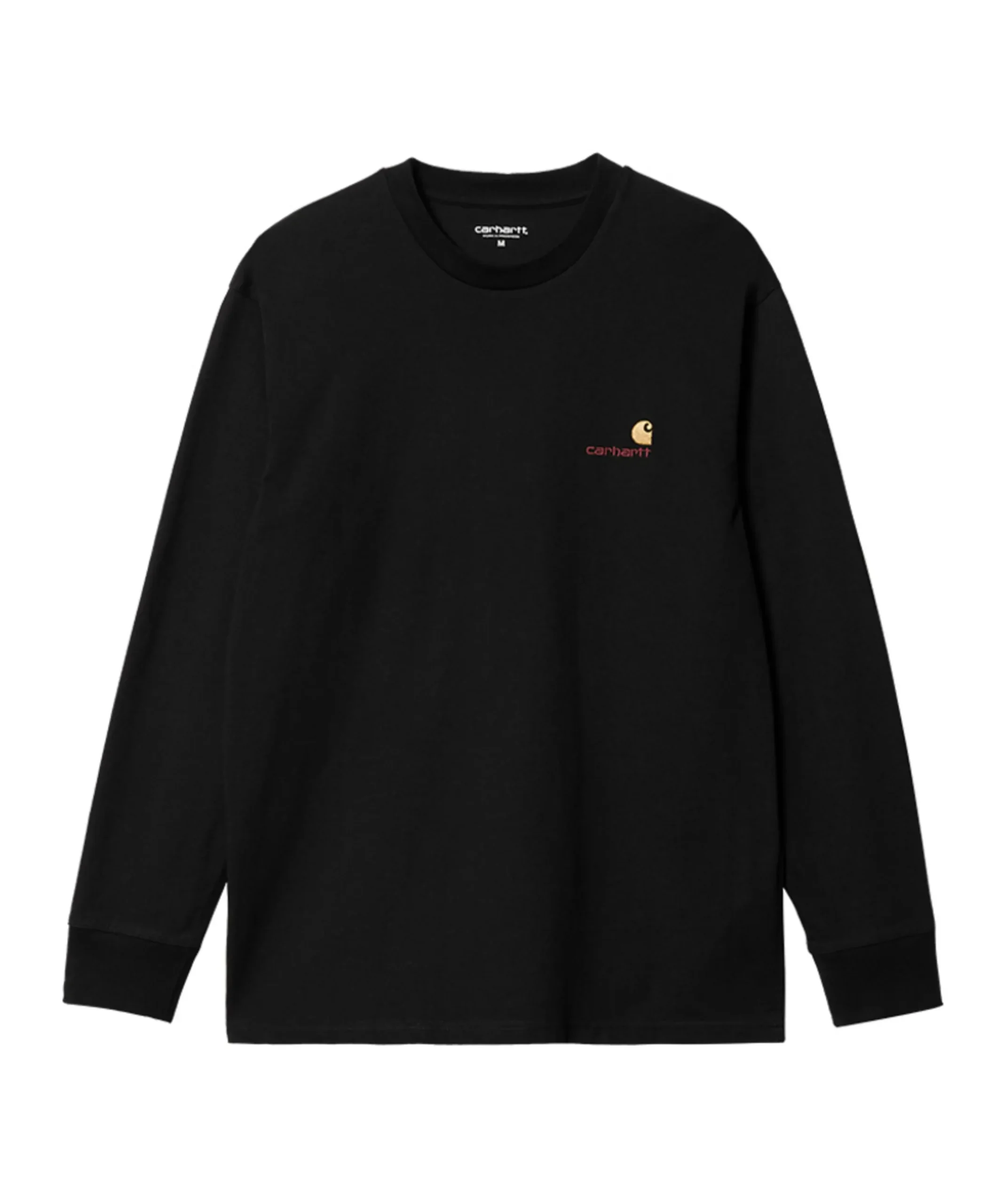 Heren longsleeve zwart