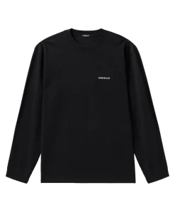 Heren longsleeve zwart