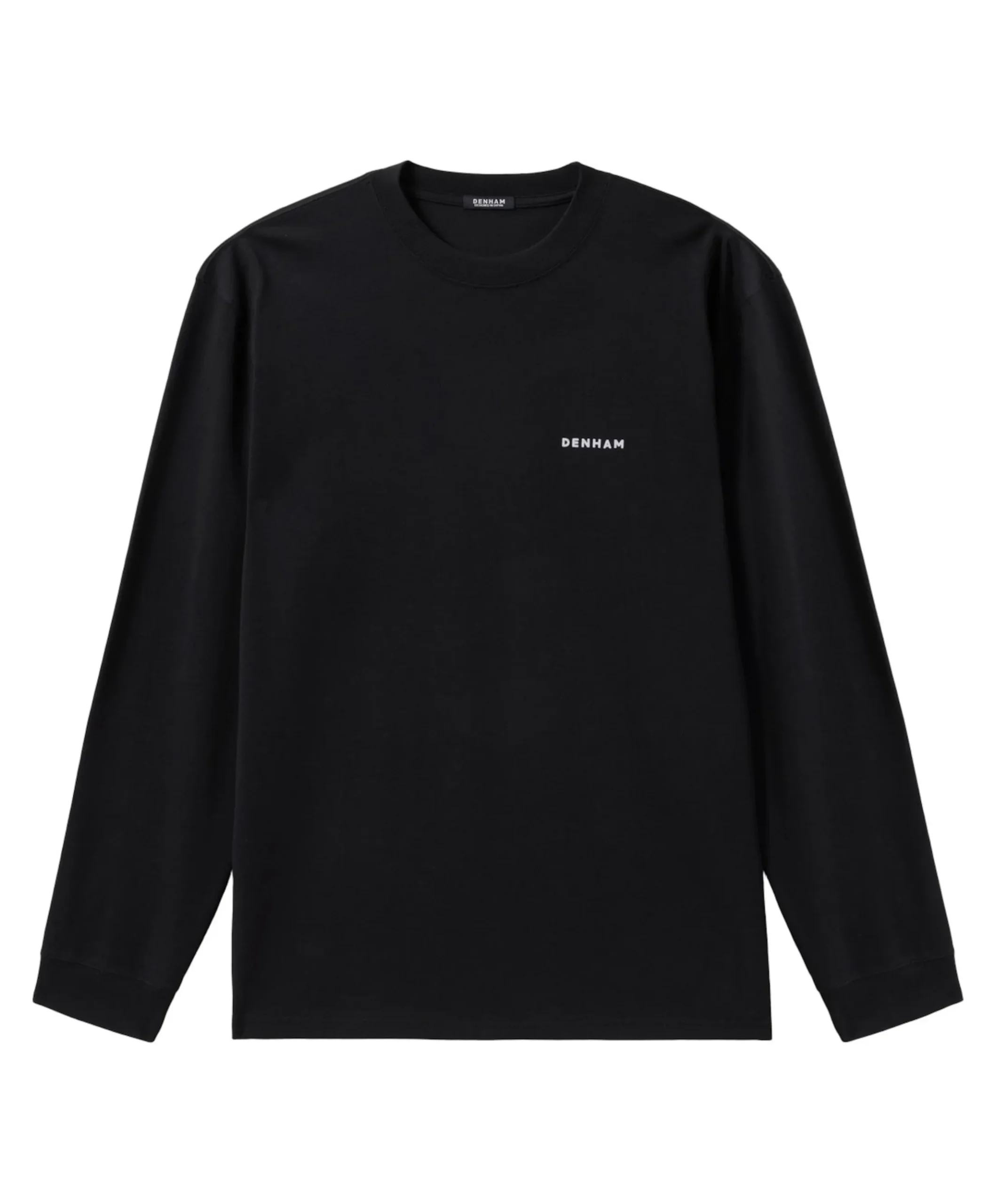 Heren longsleeve zwart