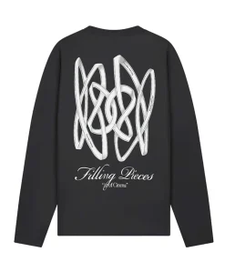 Heren longsleeve zwart