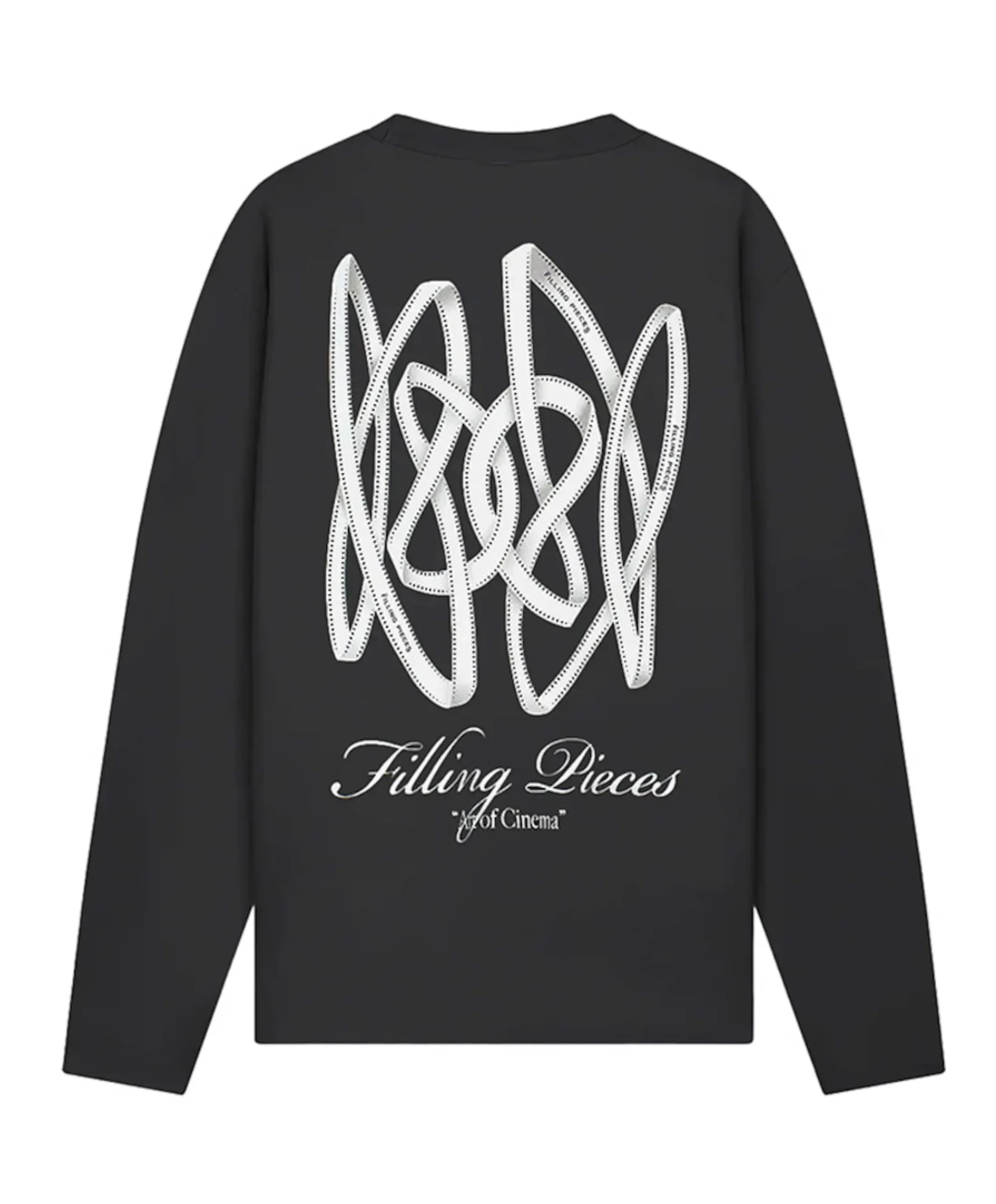 Heren longsleeve zwart