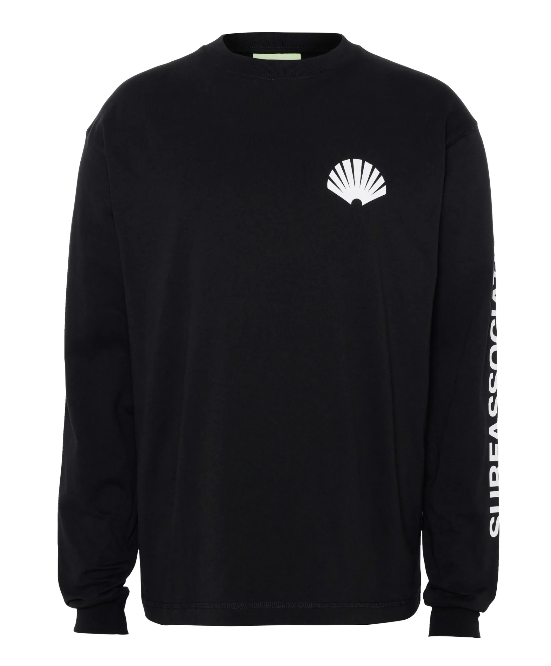 Heren longsleeve zwart