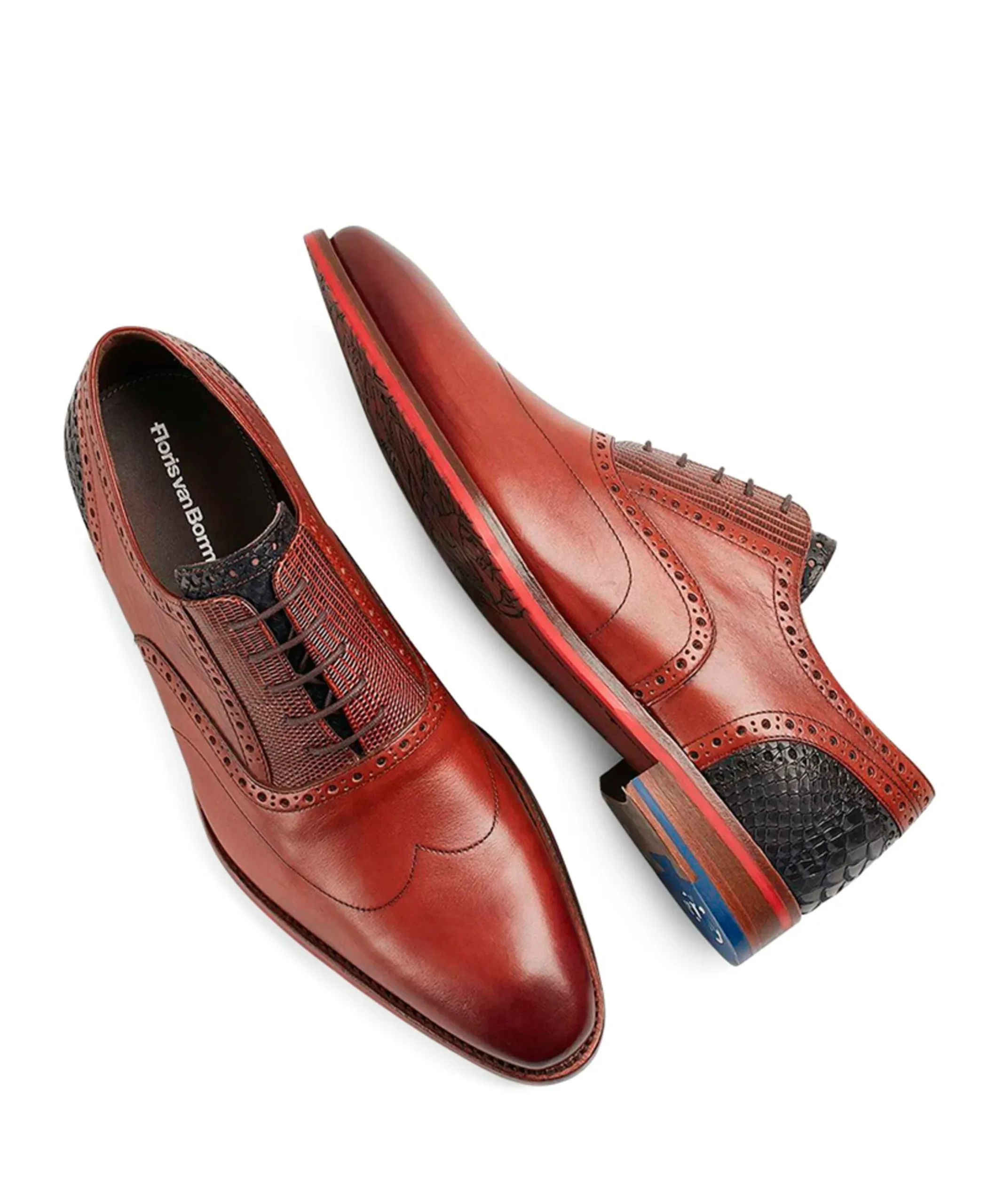 HEREN MOLIERE RZ veterschoenen bruin
