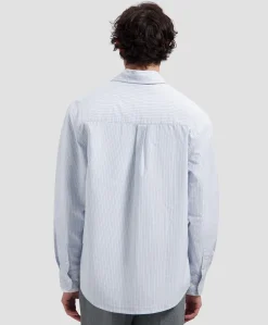 Heren overhemd lange mouw multicolor