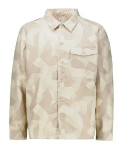Heren overshirt beige
