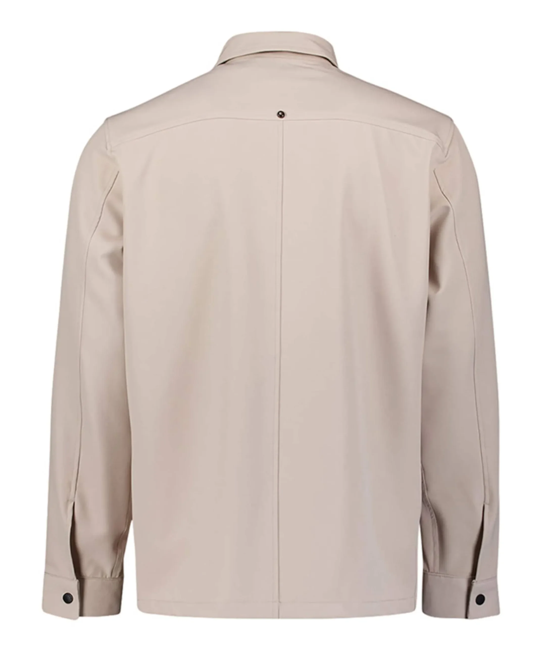 Heren overshirt beige