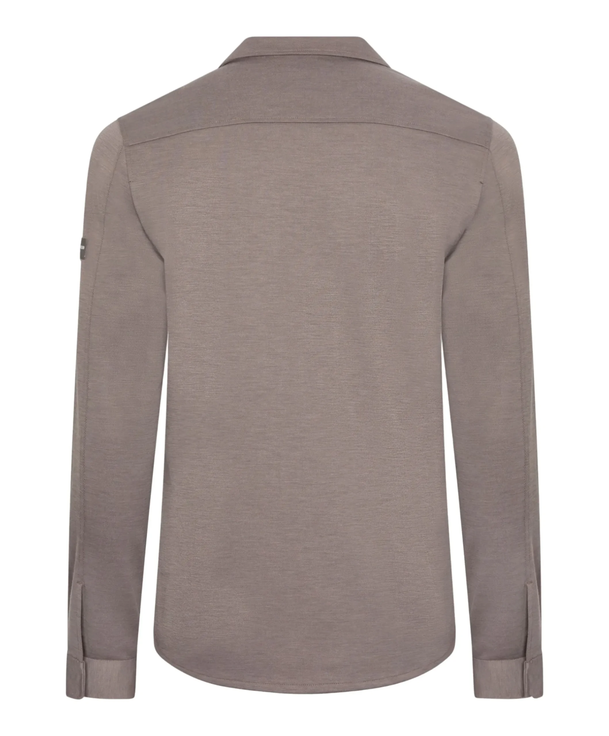 Heren overshirt beige