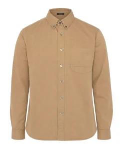 Heren overshirt beige