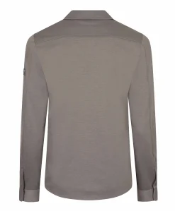Heren overshirt beige
