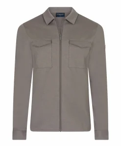 Heren overshirt beige