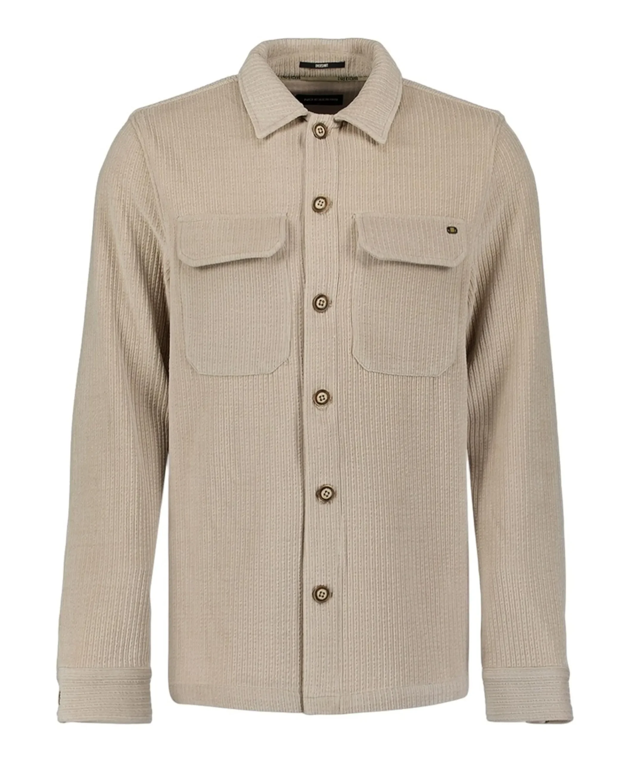 Heren overshirt beige
