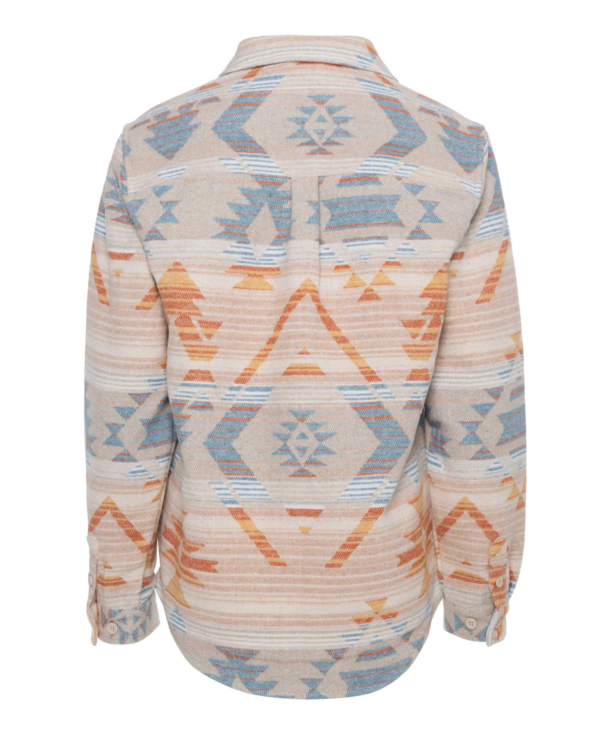 Heren overshirt blauw
