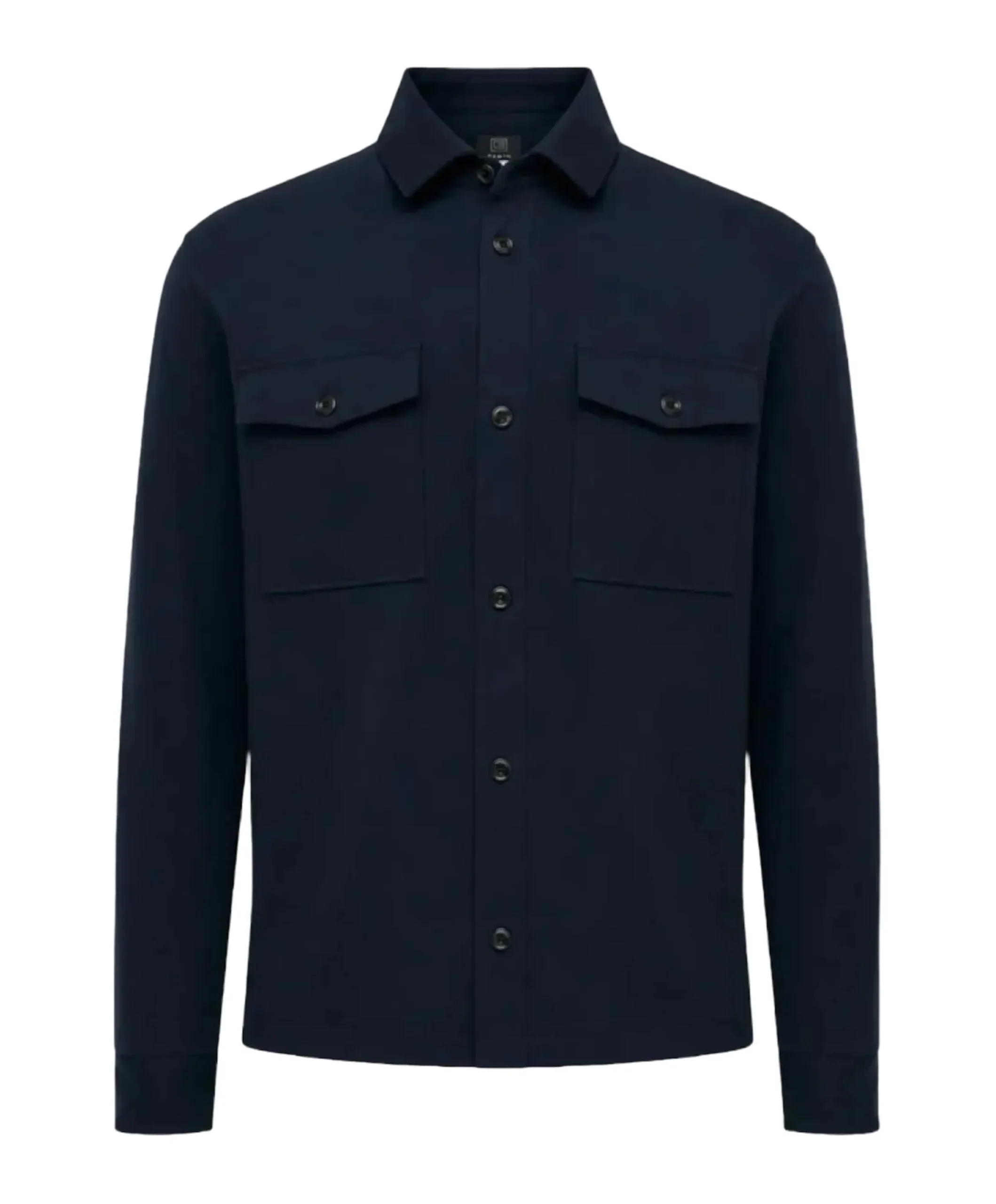 Heren overshirt blauw