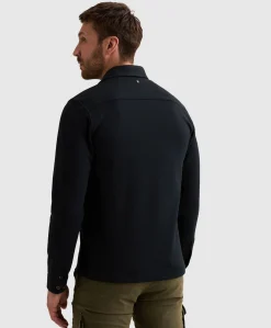 Heren overshirt blauw