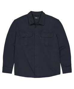 Heren overshirt blauw