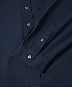 Heren overshirt blauw