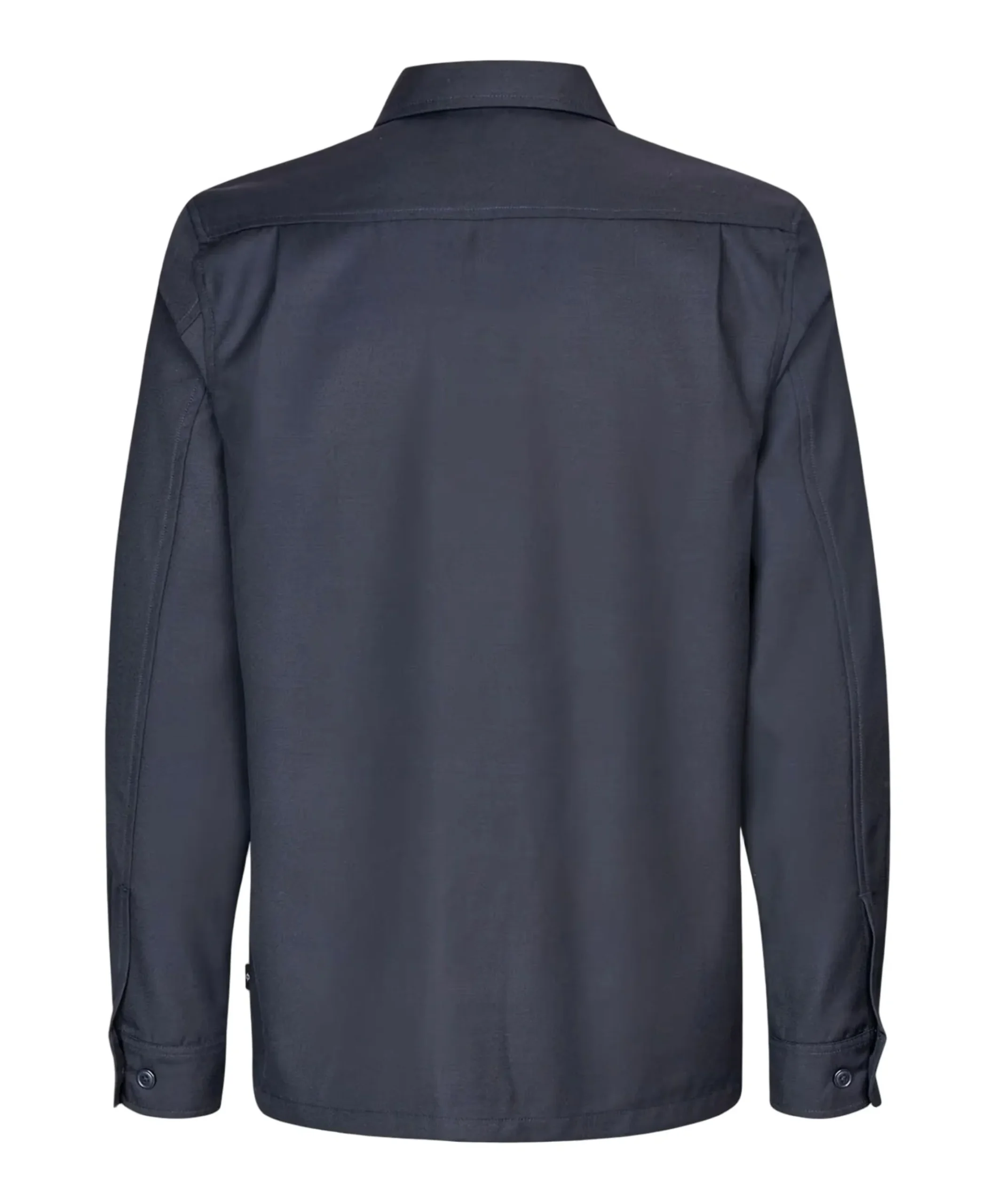 Heren overshirt blauw
