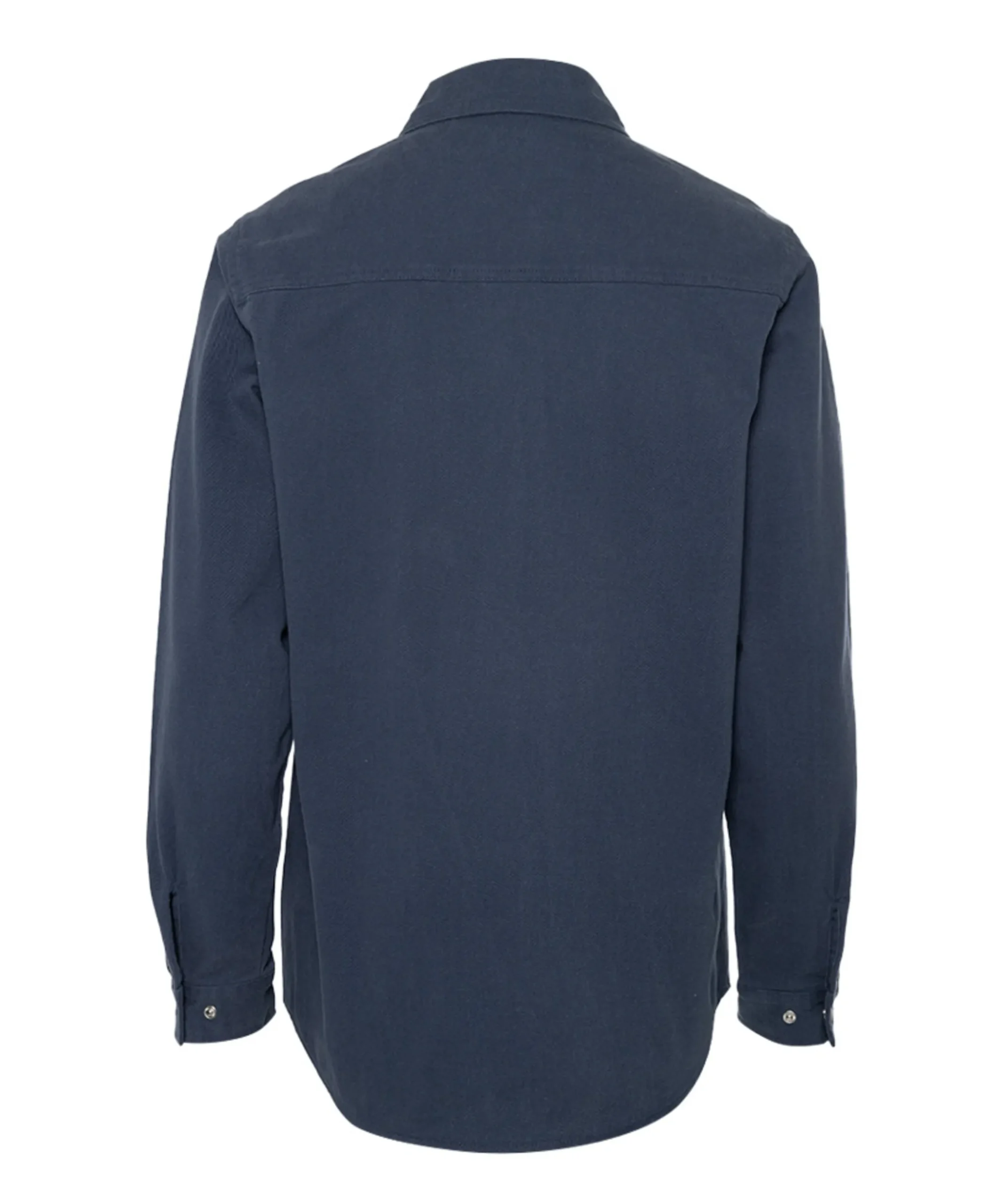 Heren overshirt blauw