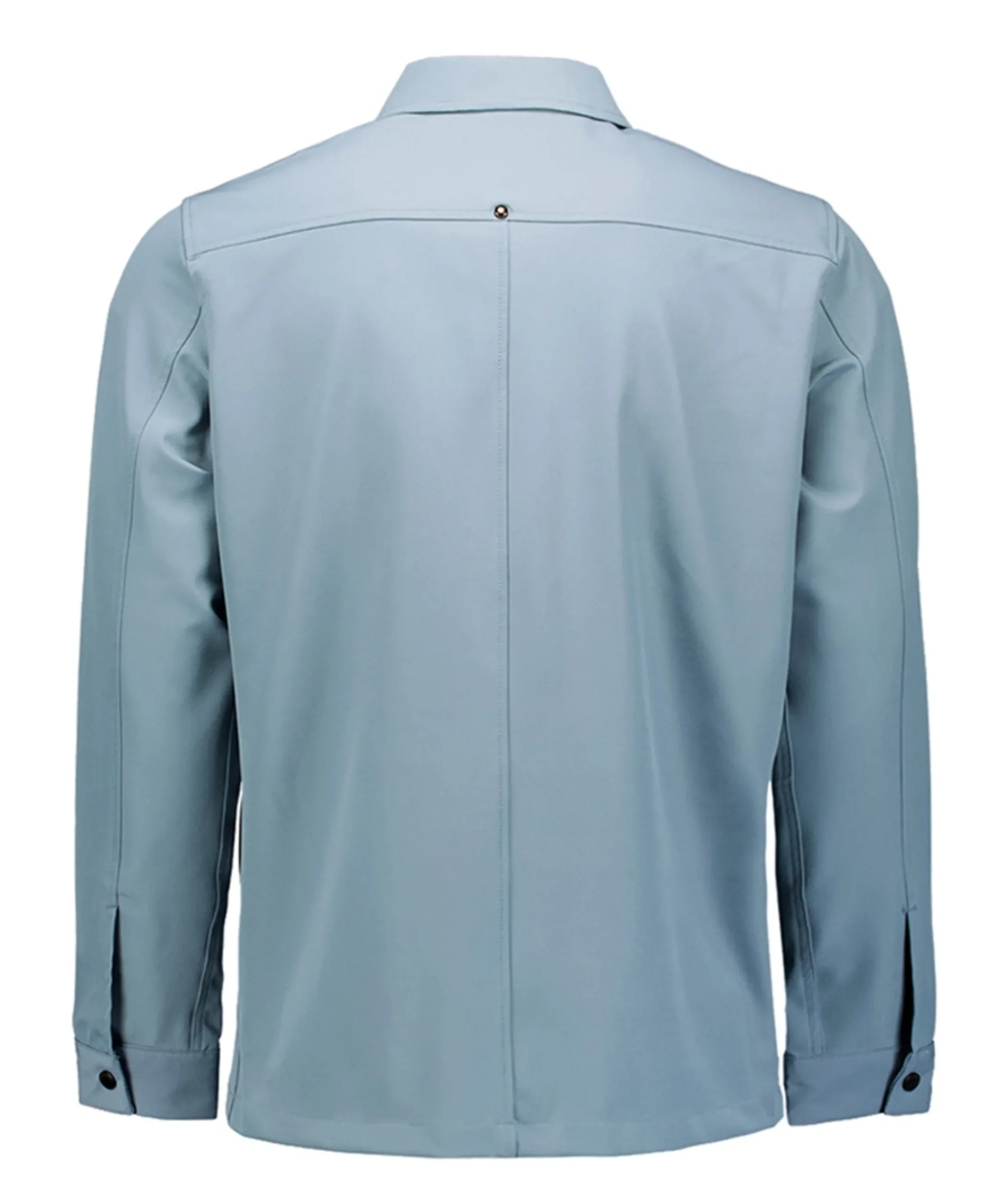 Heren overshirt blauw