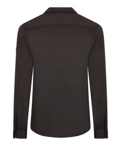 Heren overshirt bruin
