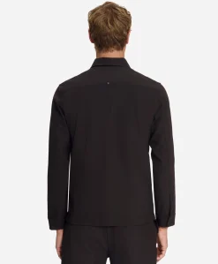 Heren overshirt bruin