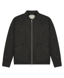 Heren overshirt bruin