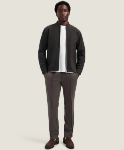 Heren overshirt bruin