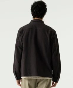 Heren overshirt bruin