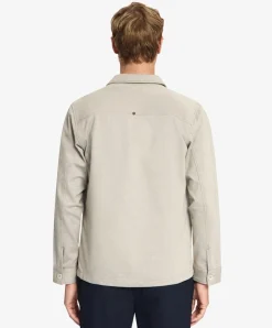 Heren overshirt bruin