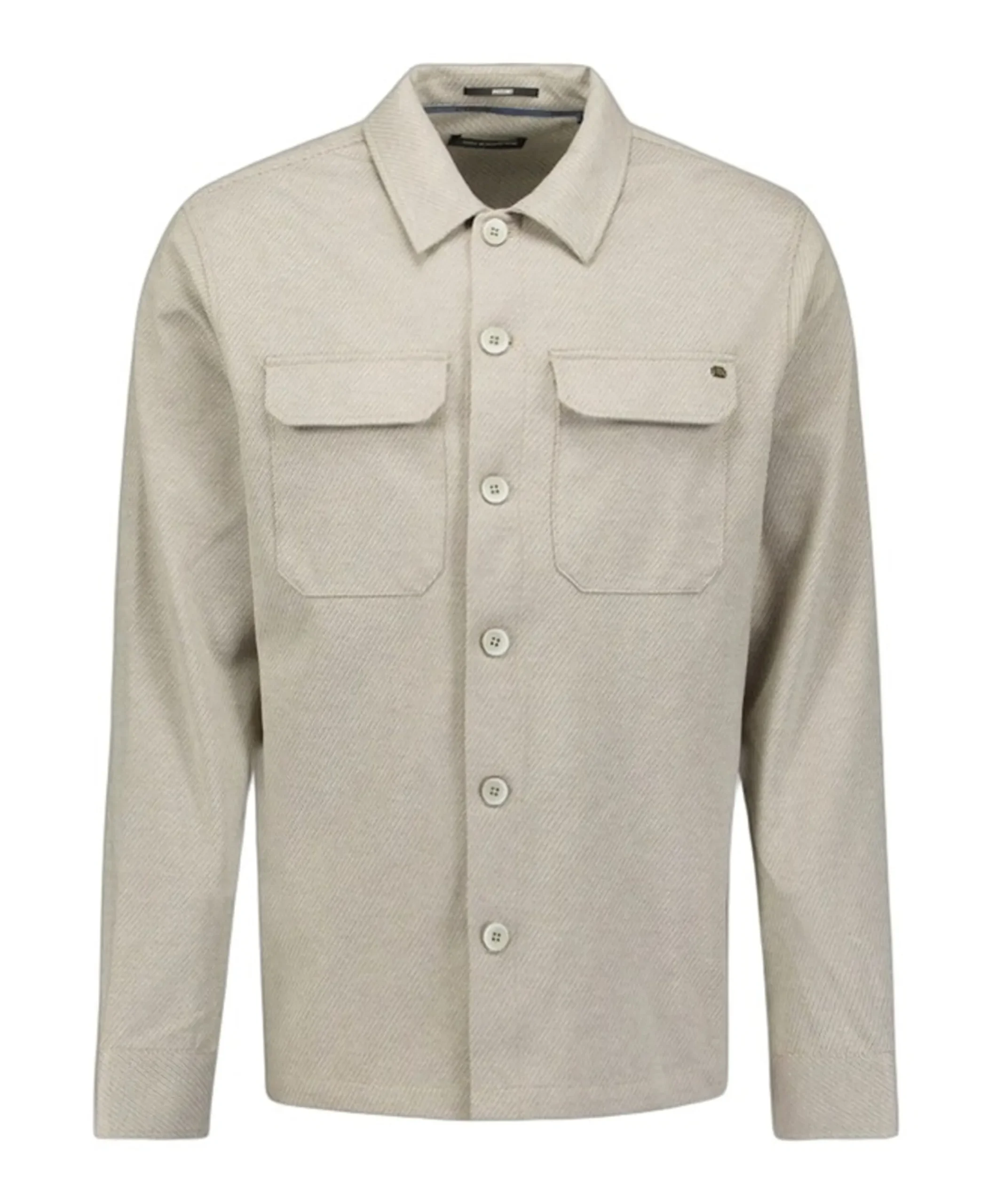 Heren overshirt bruin