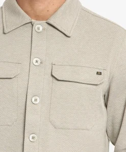 Heren overshirt bruin