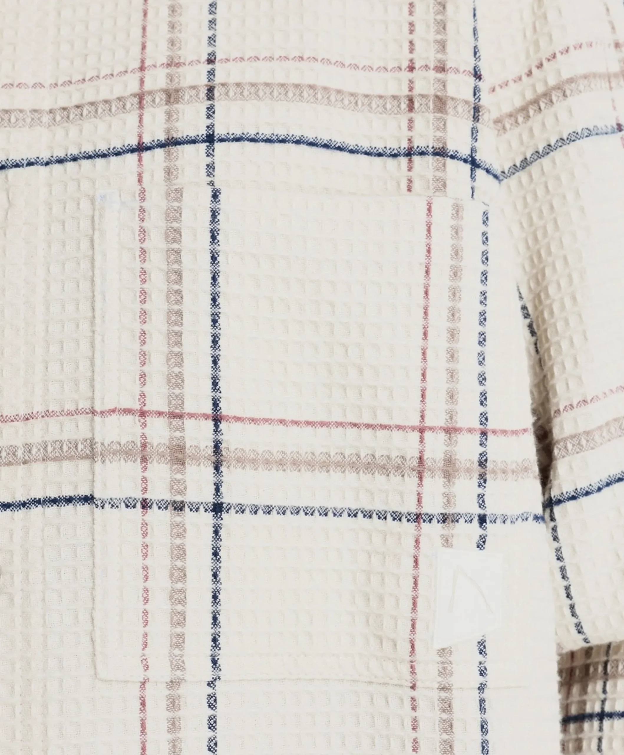 Heren overshirt ecru
